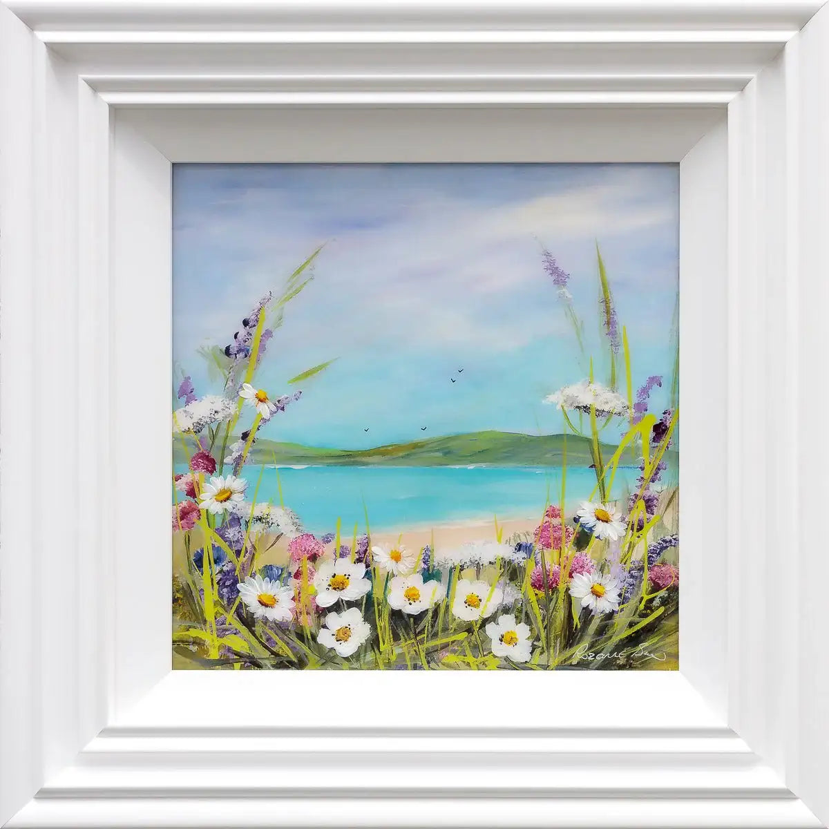 Serene Beauty - Original - SOLD by artist Rozanne Bell - Wyecliffe Galleries