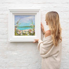 Serene Beauty - Original - SOLD by artist Rozanne Bell - Wyecliffe Galleries