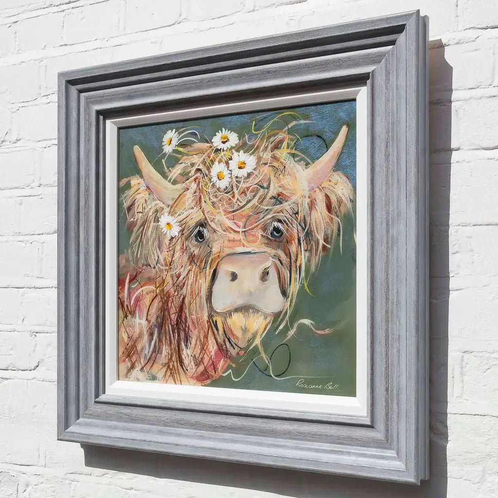 Shasta Daisies - Original by artist Rozanne Bell - Wyecliffe Galleries