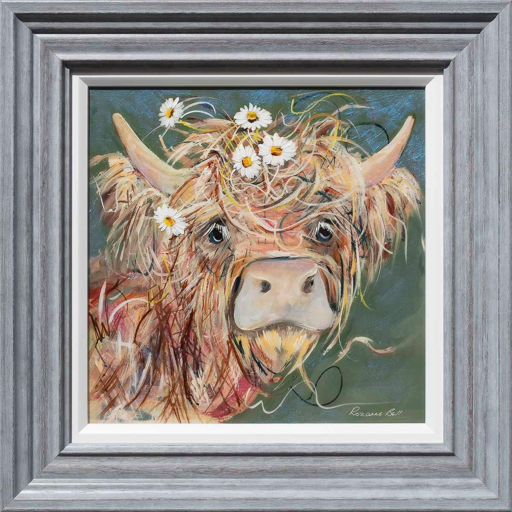 Shasta Daisies - Original by artist Rozanne Bell - Wyecliffe Galleries