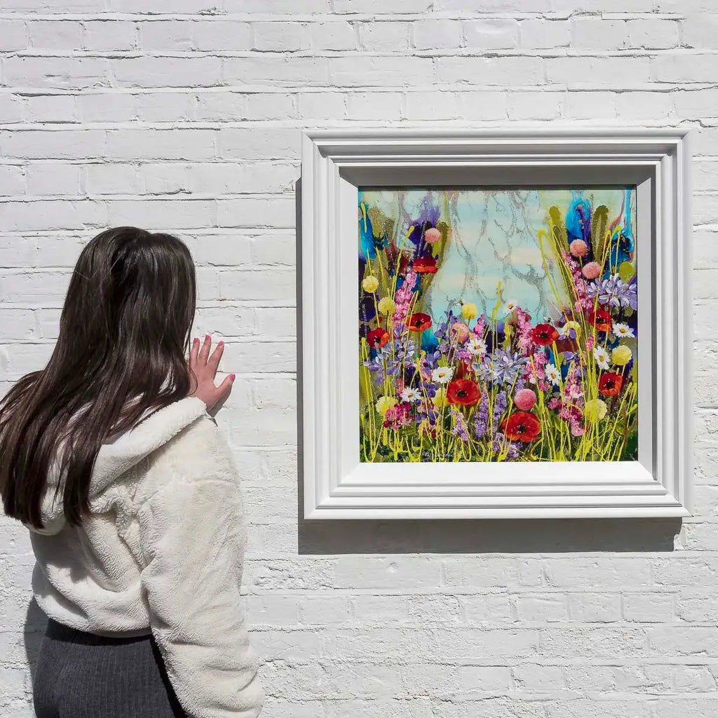 Shimmering Meadow - Original - SOLD by artist Rozanne Bell - Wyecliffe Galleries