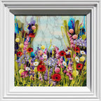 Shimmering Meadow - Original - SOLD by artist Rozanne Bell - Wyecliffe Galleries