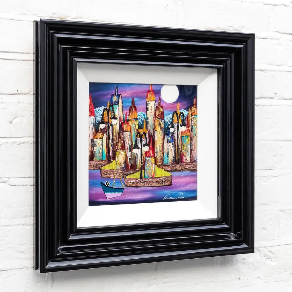 Shining Bright - Original - SOLD by artist Rozanne Bell - Wyecliffe Galleries