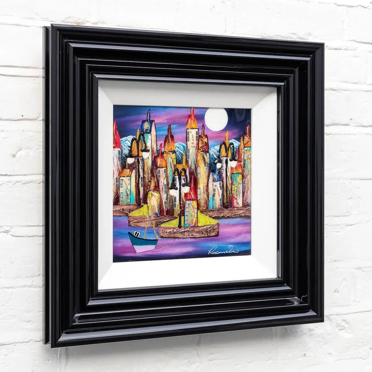 Shining Bright - Original - SOLD by artist Rozanne Bell - Wyecliffe Galleries