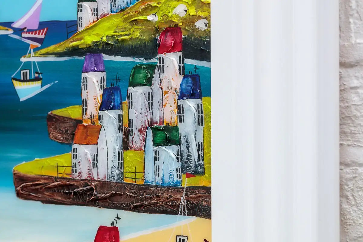 Summer Clouds - Original - SOLD by artist Rozanne Bell - Wyecliffe Galleries