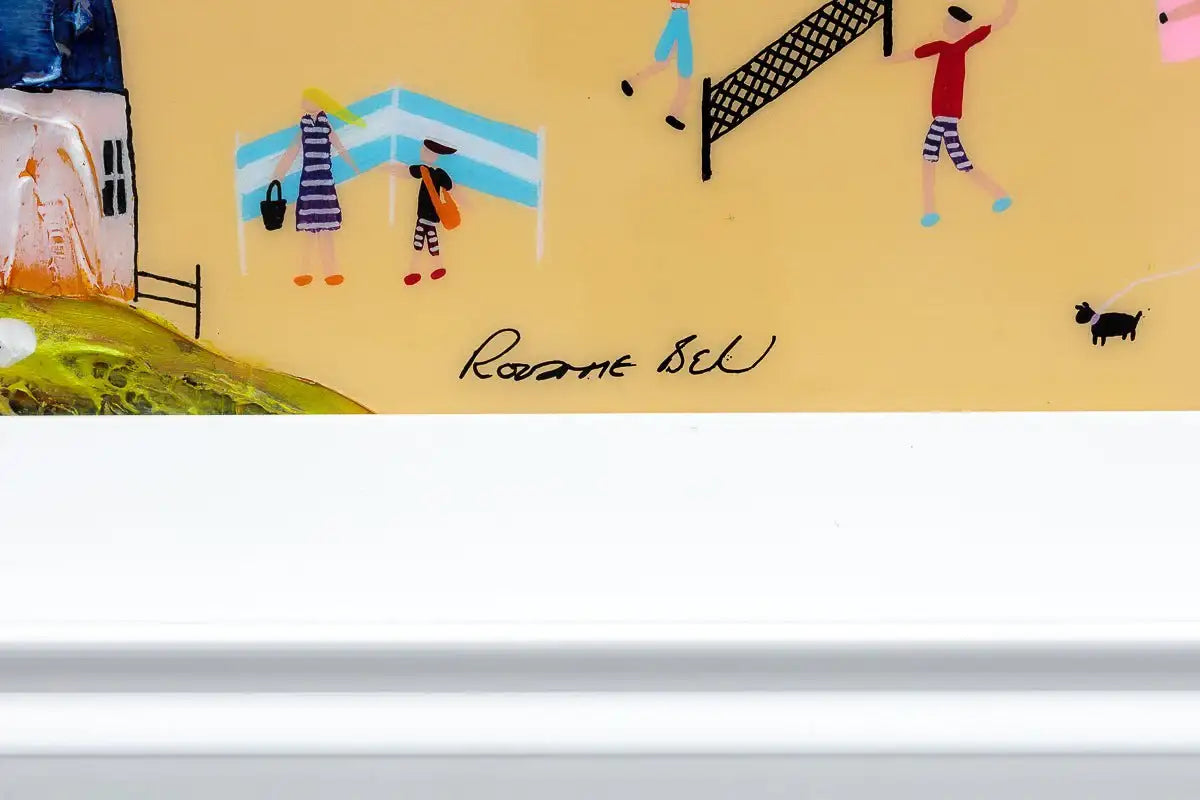 Summer Clouds - Original - SOLD by artist Rozanne Bell - Wyecliffe Galleries