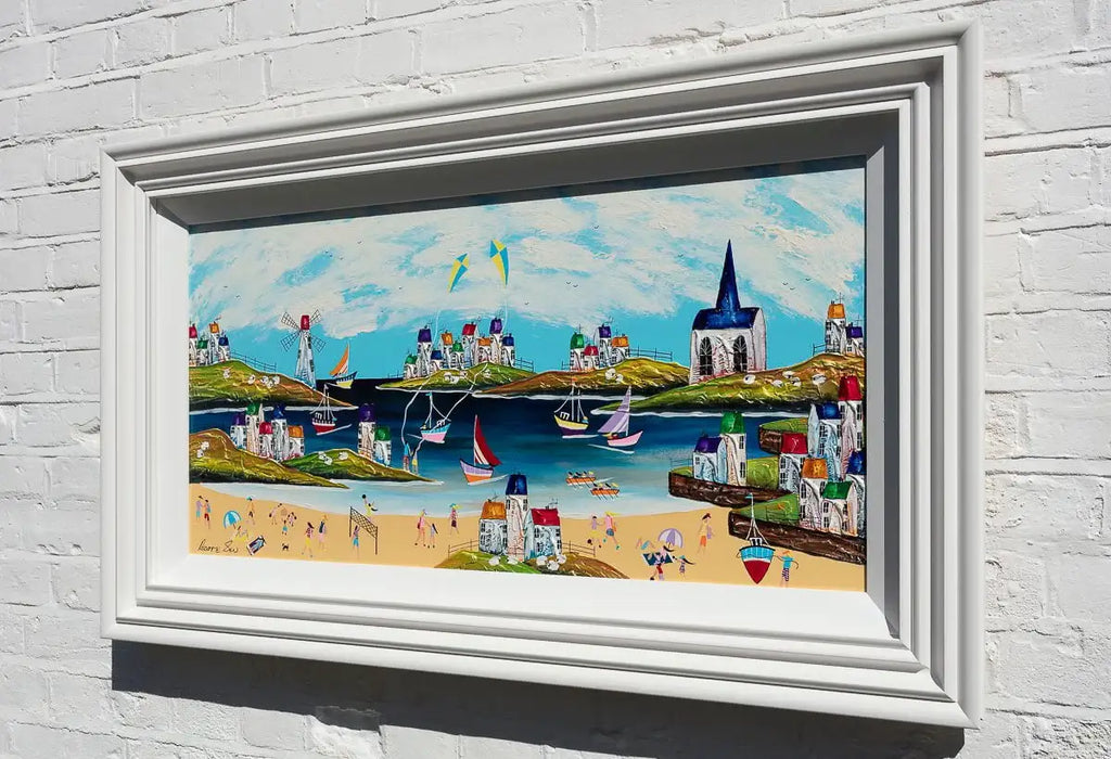 Summer Fun In The Sun - Original - SOLD by artist Rozanne Bell - Wyecliffe Galleries