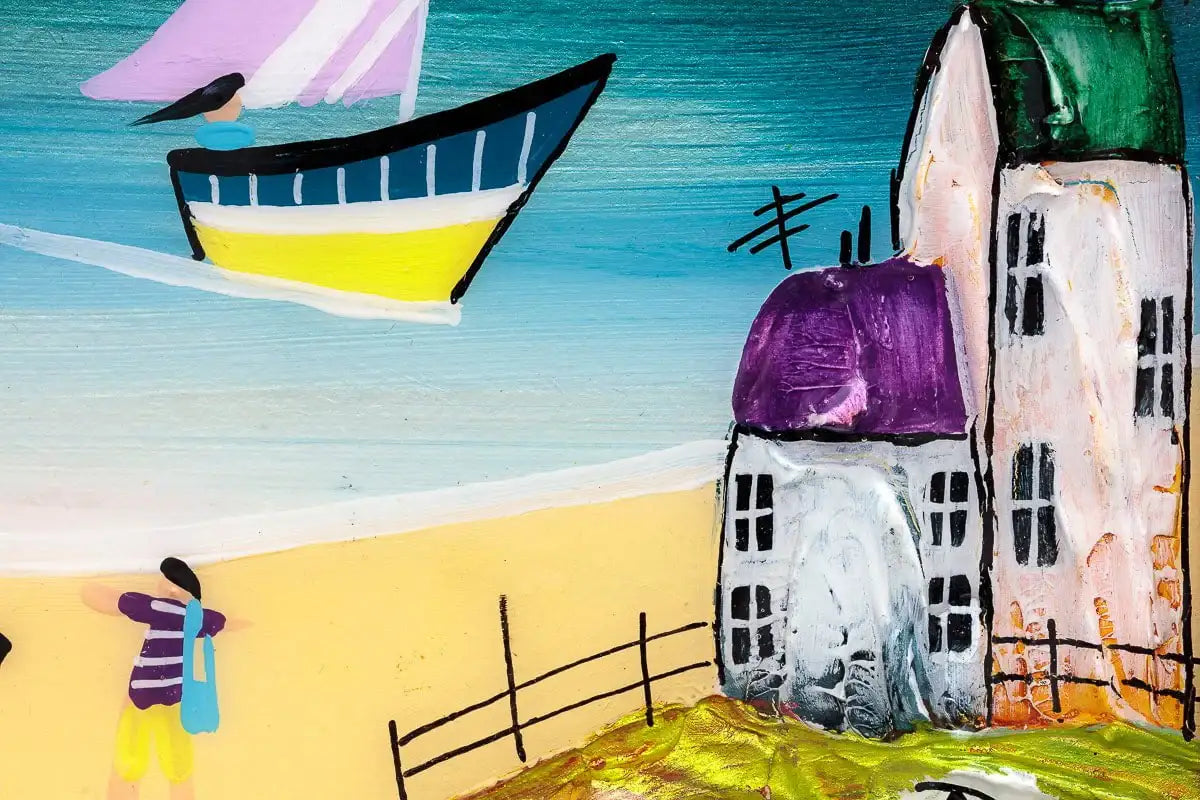 Summer, Summertime - Original - SOLD by artist Rozanne Bell - Wyecliffe Galleries