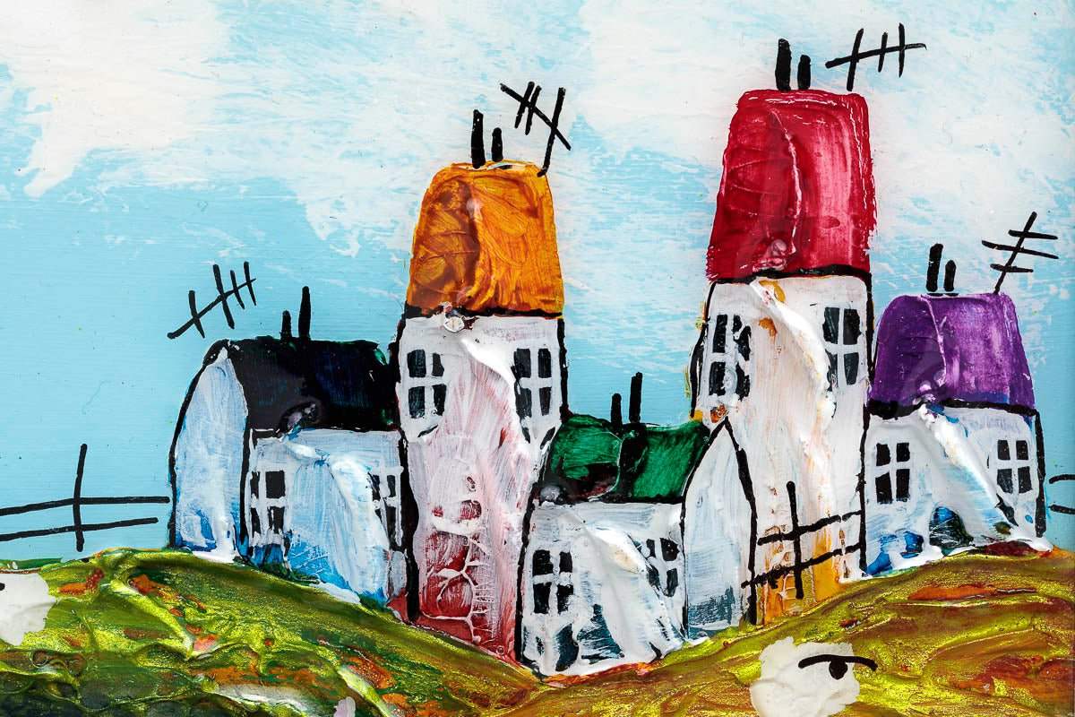 Summer, Summertime - Original - SOLD by artist Rozanne Bell - Wyecliffe Galleries