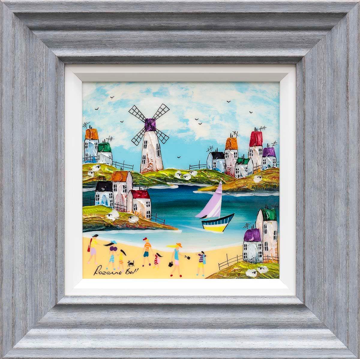 Summer, Summertime - Original - SOLD by artist Rozanne Bell - Wyecliffe Galleries