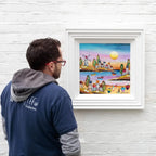 Summer Vibes - Original - SOLD by artist Rozanne Bell - Wyecliffe Galleries