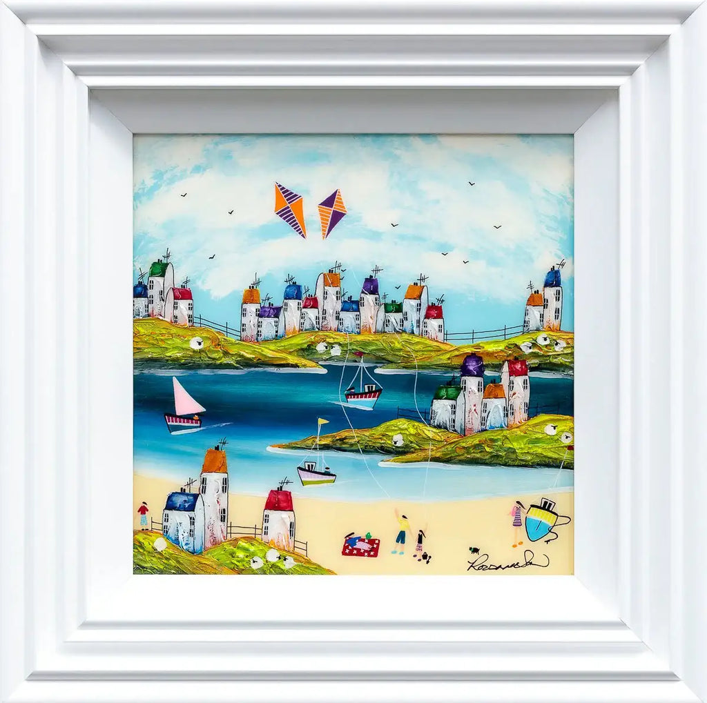 Summertime Vibes - Original by artist Rozanne Bell - Wyecliffe Galleries