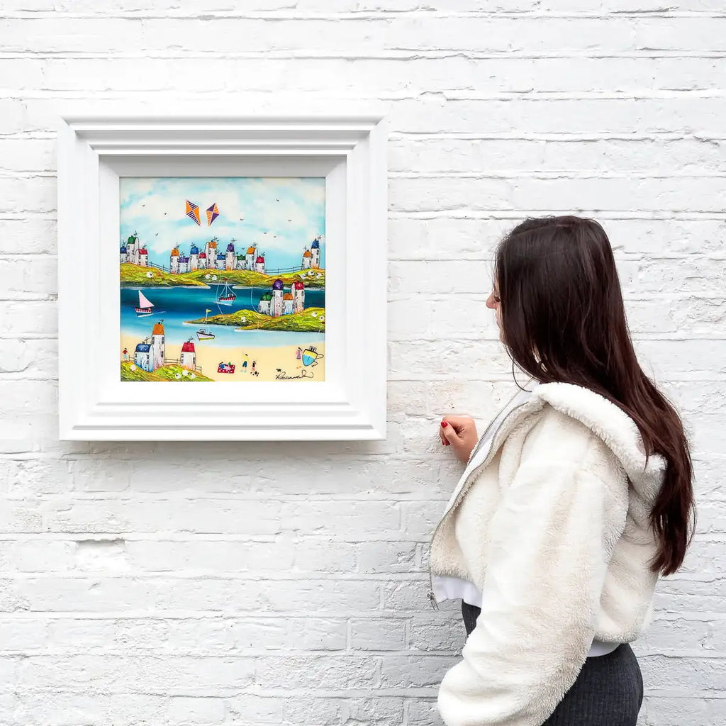 Summertime Vibes - Original by artist Rozanne Bell - Wyecliffe Galleries