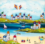 Summertime Vibes - Original by artist Rozanne Bell - Wyecliffe Galleries