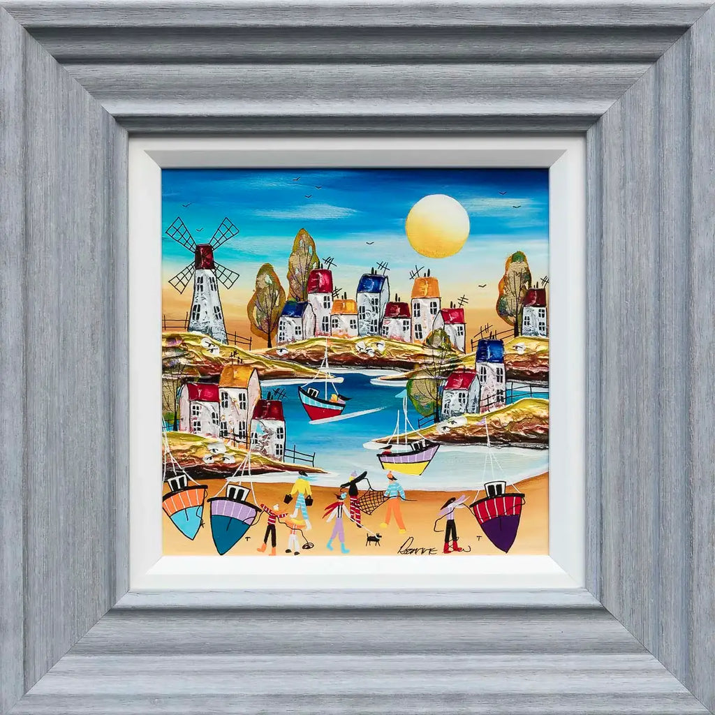 Sunkissed Bliss - Original by artist Rozanne Bell - Wyecliffe Galleries