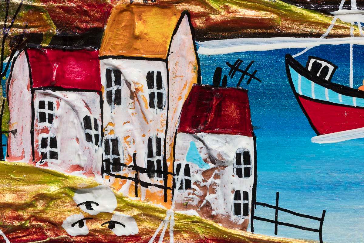 Sunkissed Bliss - Original by artist Rozanne Bell - Wyecliffe Galleries