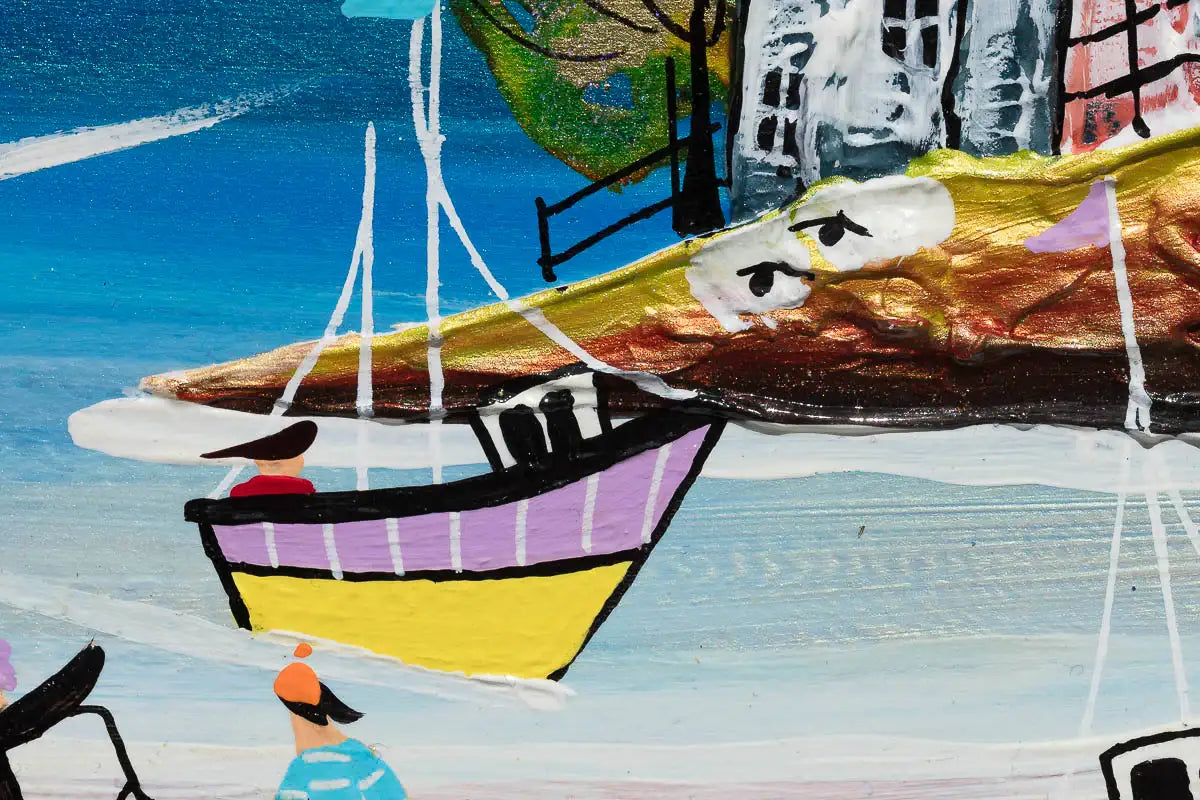 Sunkissed Bliss - Original by artist Rozanne Bell - Wyecliffe Galleries