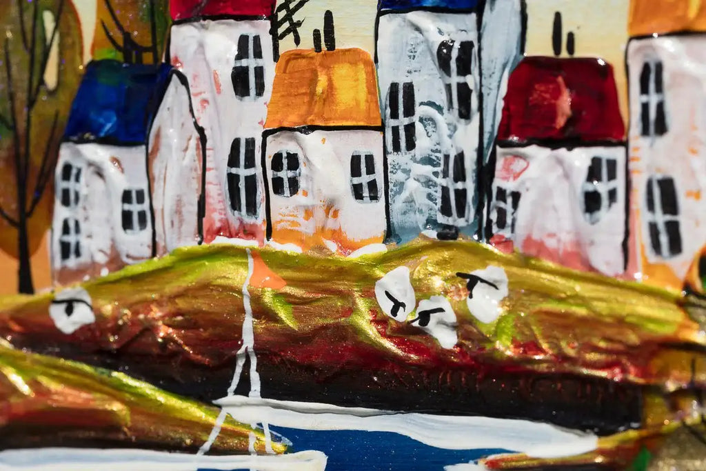 Sunkissed Bliss - Original by artist Rozanne Bell - Wyecliffe Galleries