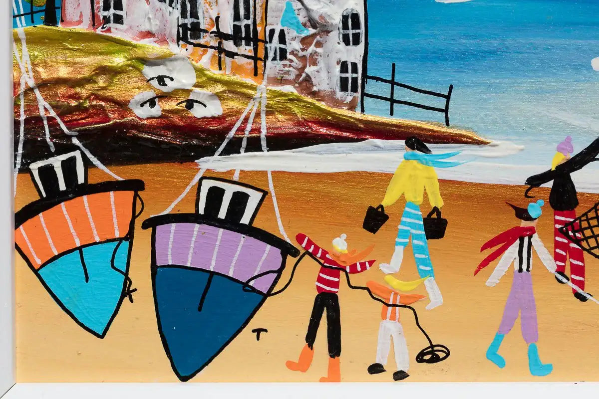 Sunkissed Bliss - Original by artist Rozanne Bell - Wyecliffe Galleries