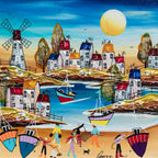 Sunkissed Bliss - Original by artist Rozanne Bell - Wyecliffe Galleries