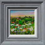 Sunset Hues - Original by artist Rozanne Bell - Wyecliffe Galleries