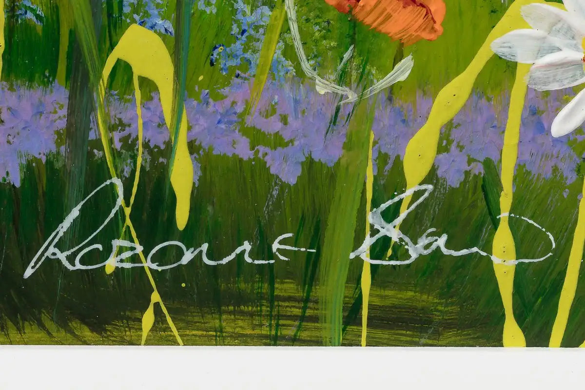 Sunset Hues - Original by artist Rozanne Bell - Wyecliffe Galleries