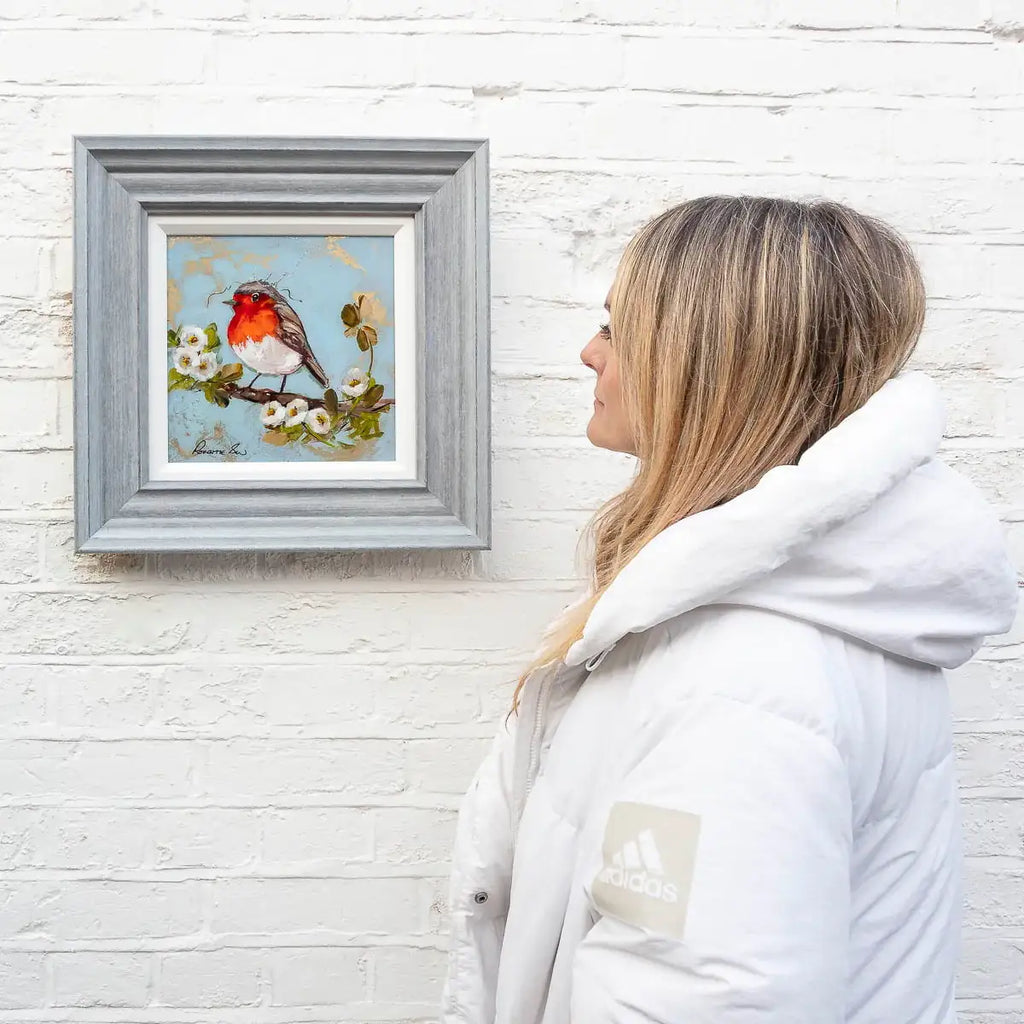 Tony - Original - SOLD by artist Rozanne Bell - Wyecliffe Galleries