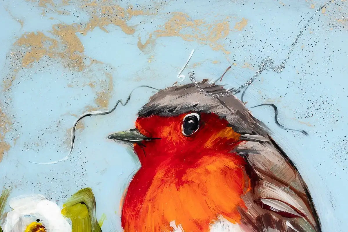 Tony - Original - SOLD by artist Rozanne Bell - Wyecliffe Galleries