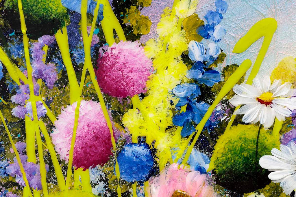 Tranquil Meadow - Original by artist Rozanne Bell - Wyecliffe Galleries