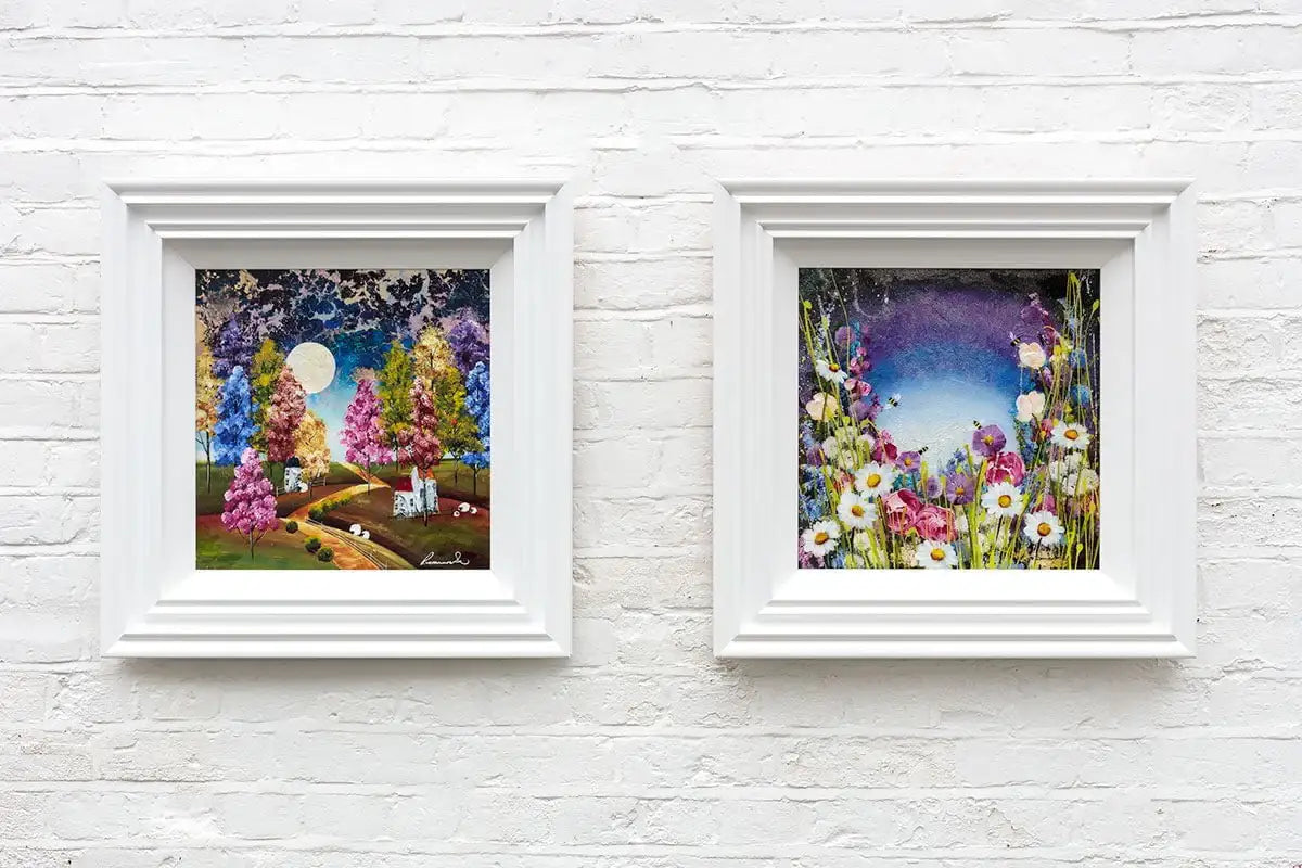 Trees Of Colour - Original - SOLD by artist Rozanne Bell - Wyecliffe Galleries