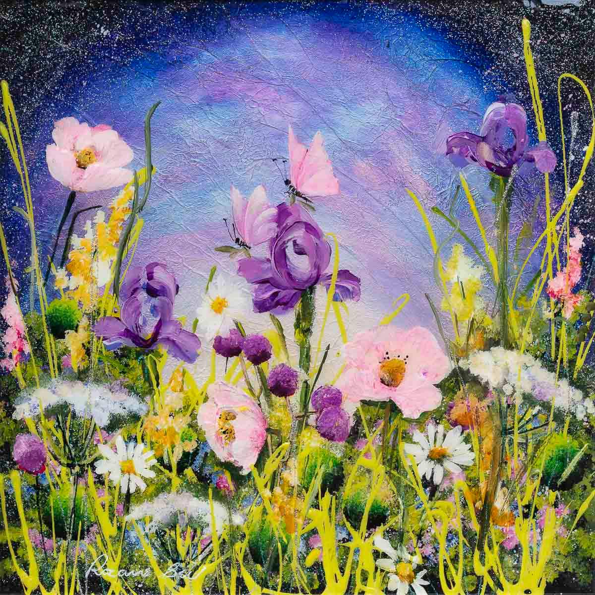 Twilight Serenity - Original by artist Rozanne Bell - Wyecliffe Galleries