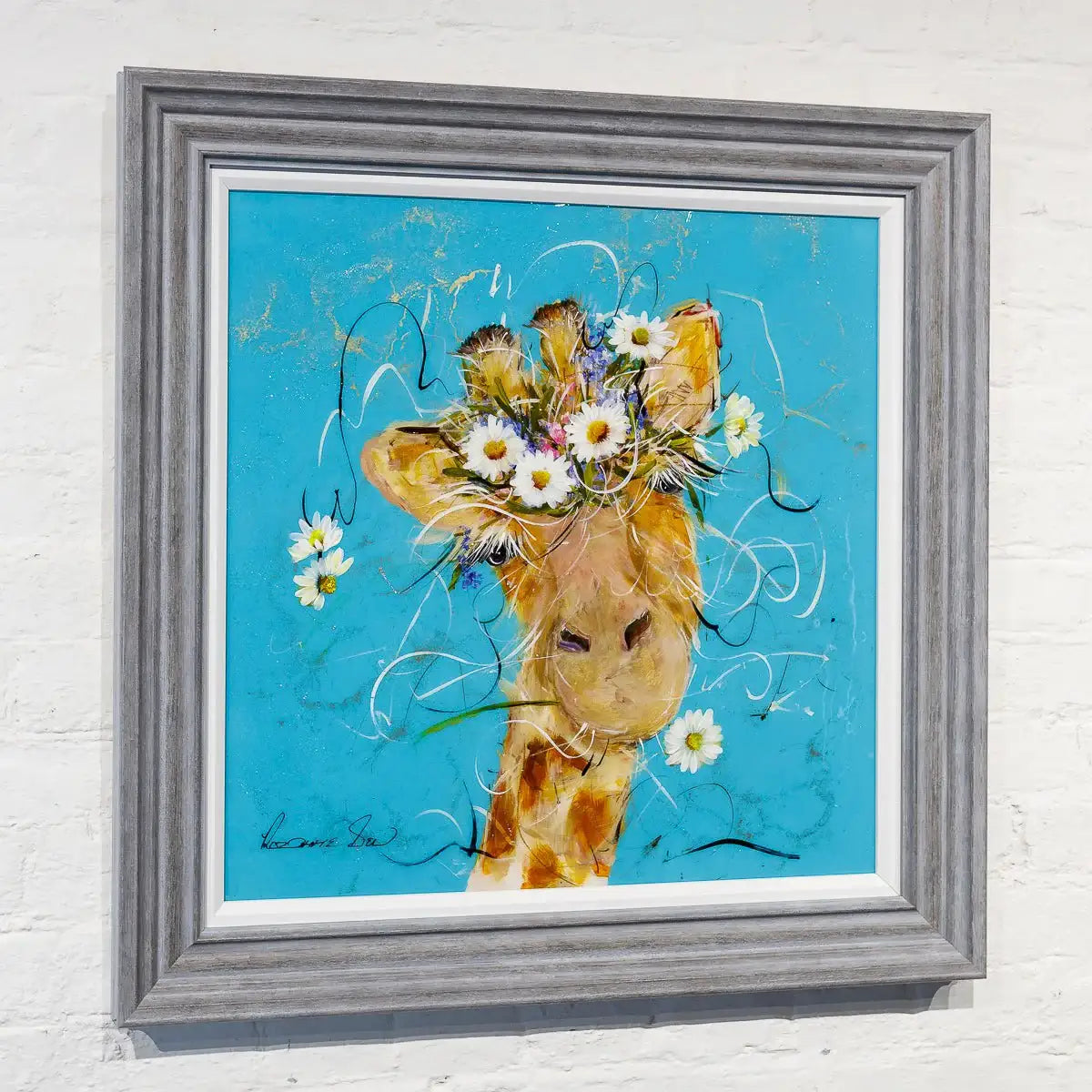 Twiza - Original - SOLD by artist Rozanne Bell - Wyecliffe Galleries