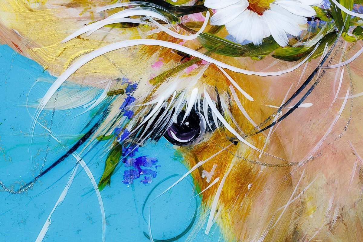 Twiza - Original - SOLD by artist Rozanne Bell - Wyecliffe Galleries