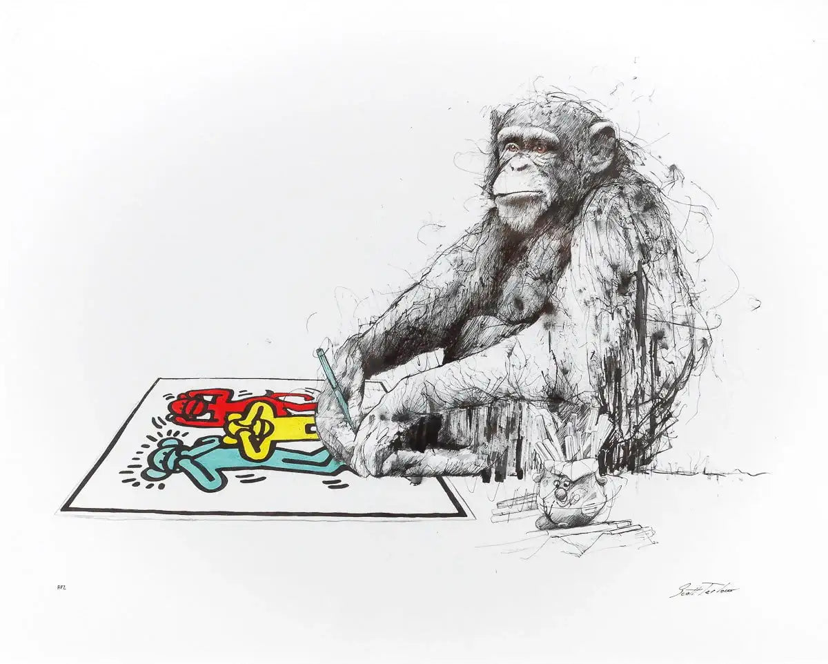 Art Class - Edition by artist Scott Tetlow - Wyecliffe Galleries