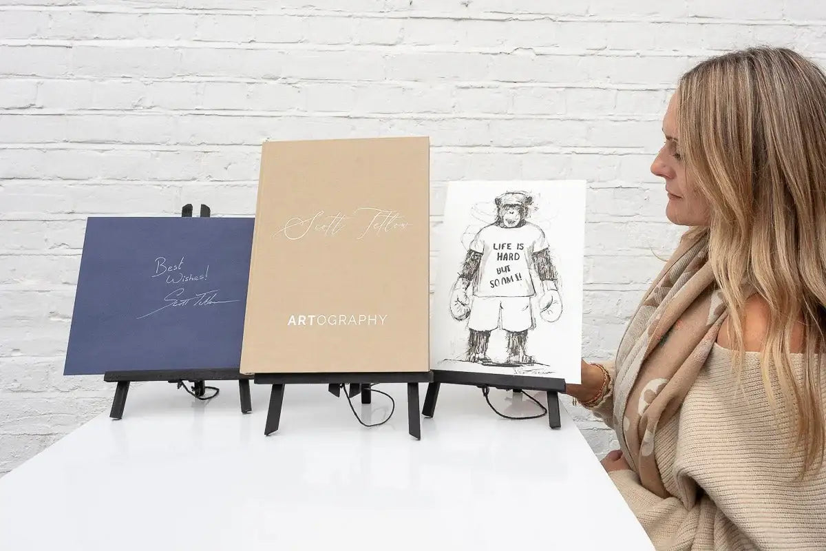 Artography - Deluxe Edition Book by artist Scott Tetlow - Wyecliffe Galleries