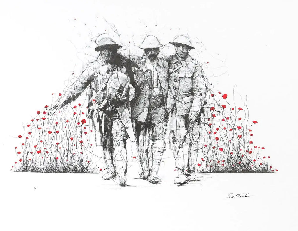 Brotherhood - Edition by artist Scott Tetlow - Wyecliffe Galleries