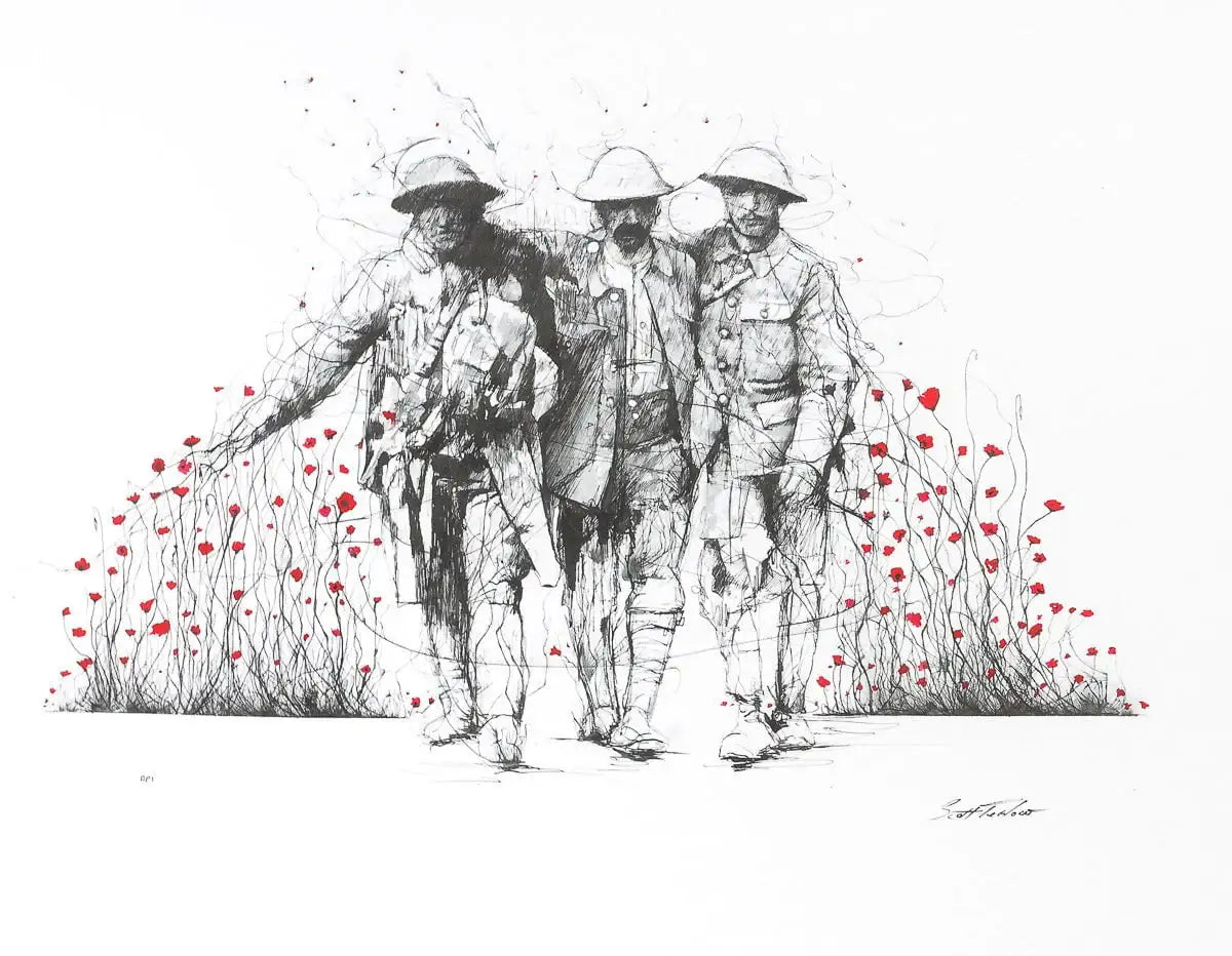 Brotherhood - Edition by artist Scott Tetlow - Wyecliffe Galleries