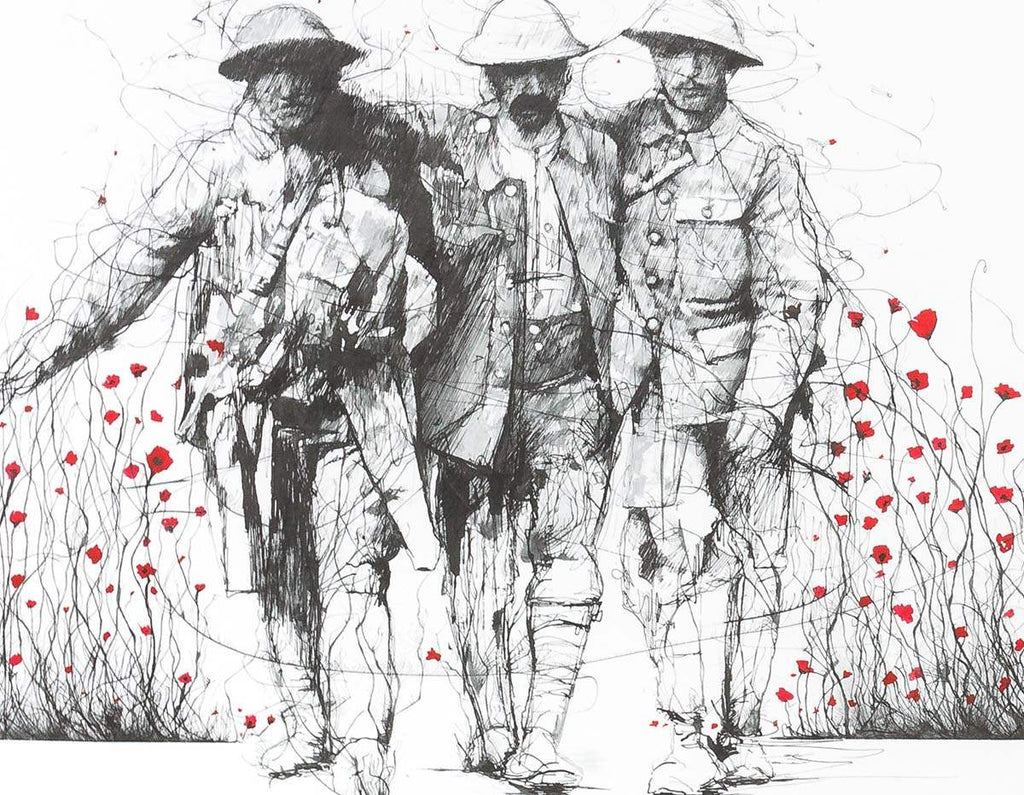 Brotherhood - Edition by artist Scott Tetlow - Wyecliffe Galleries