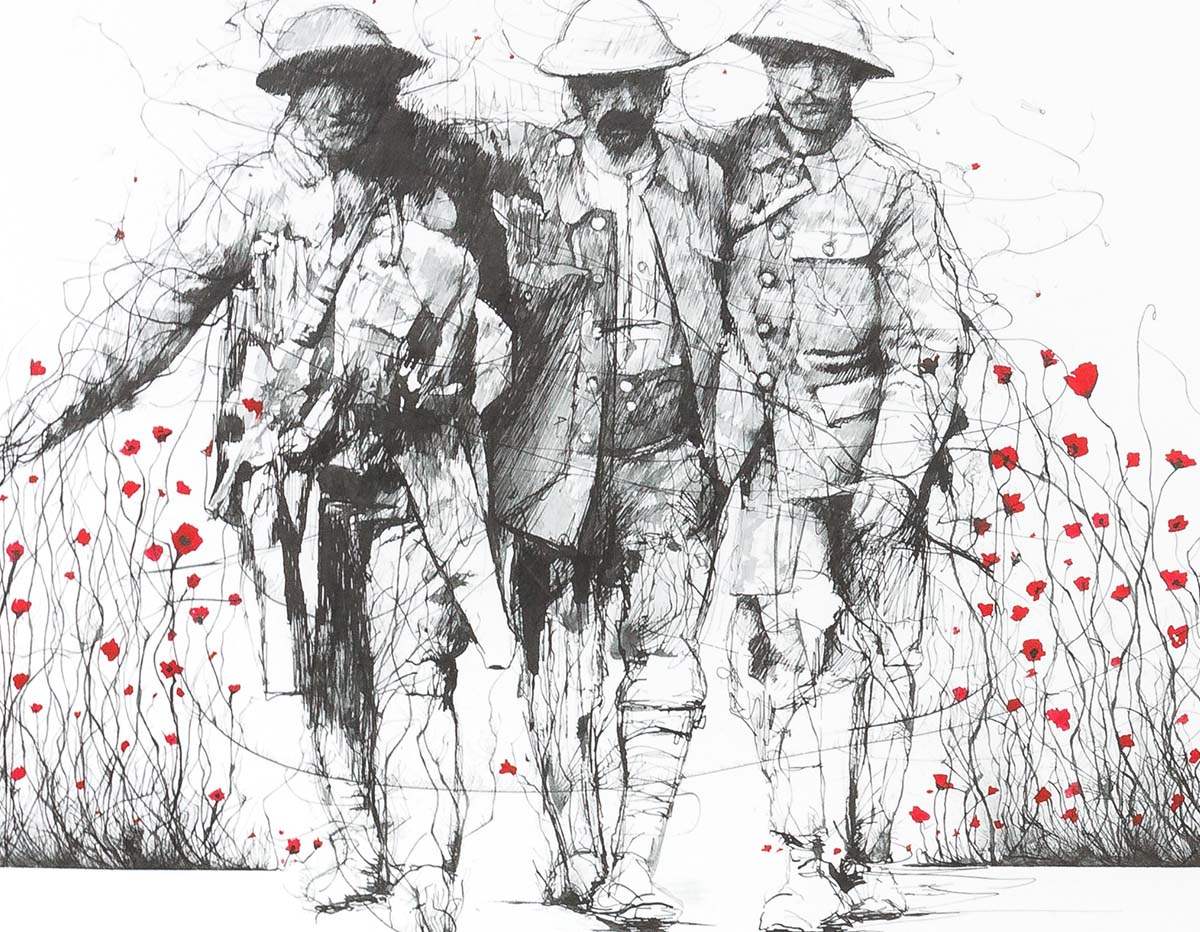 Brotherhood - Edition by artist Scott Tetlow - Wyecliffe Galleries