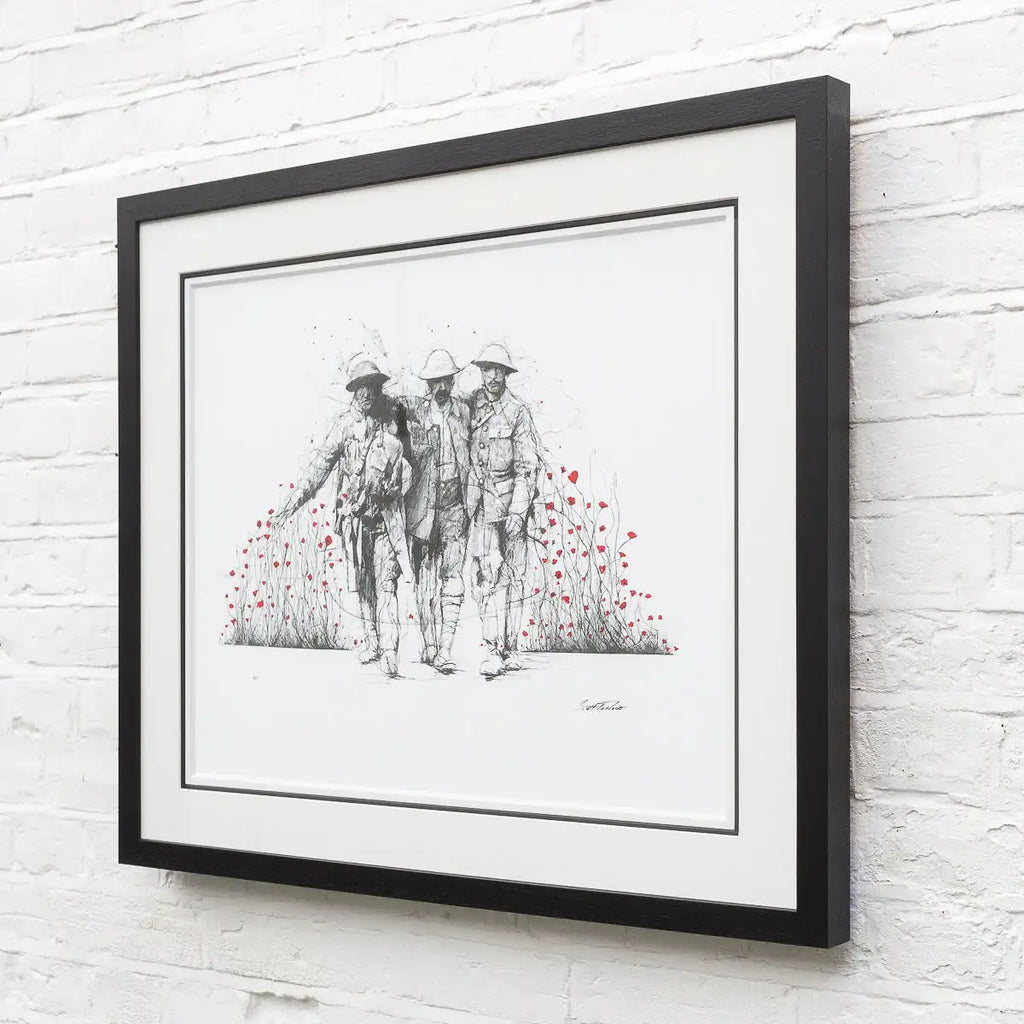 Brotherhood - Edition by artist Scott Tetlow - Wyecliffe Galleries