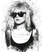 Debbie Harry - Edition by artist Scott Tetlow - Wyecliffe Galleries