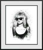 Debbie Harry - Edition by artist Scott Tetlow - Wyecliffe Galleries