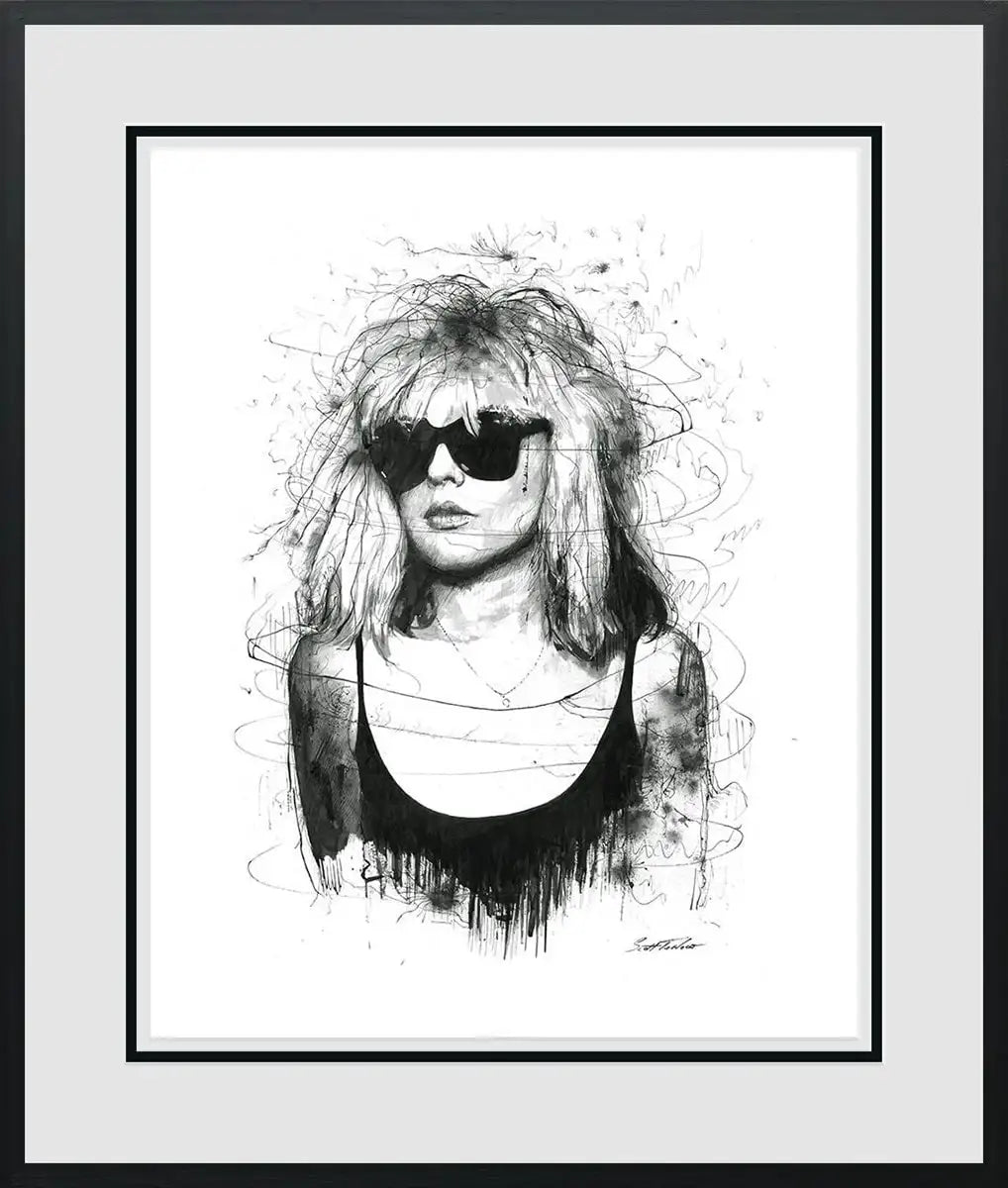 Debbie Harry - Edition by artist Scott Tetlow - Wyecliffe Galleries