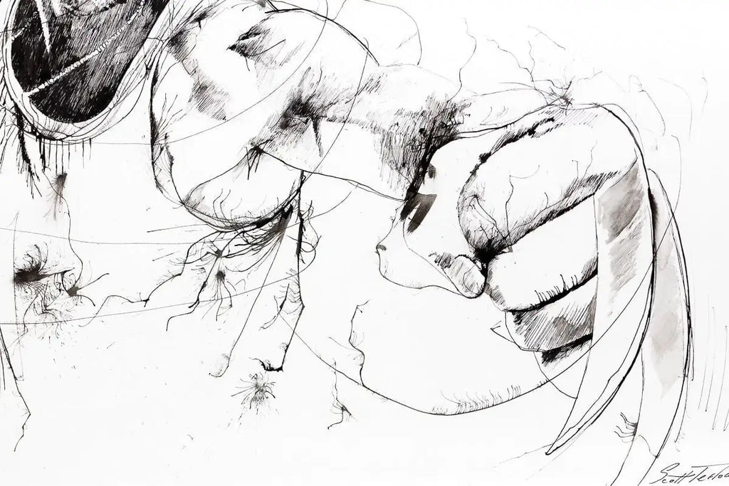 Don't Be What They Made You - Original - SOLD by artist Scott Tetlow - Wyecliffe Galleries