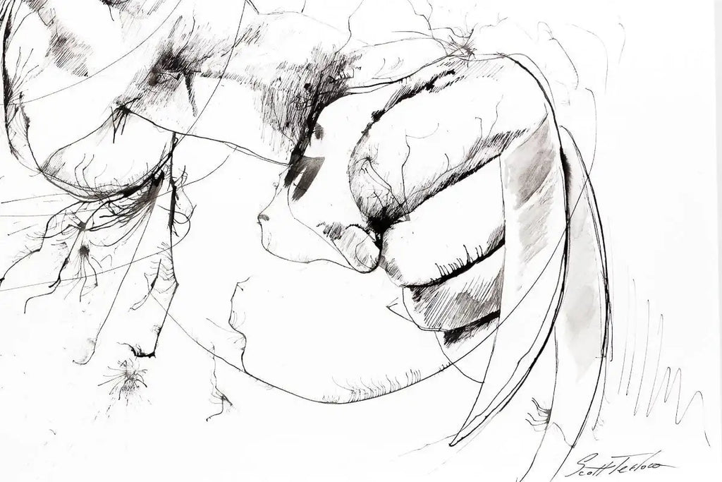 Don't Be What They Made You - Original - SOLD by artist Scott Tetlow - Wyecliffe Galleries