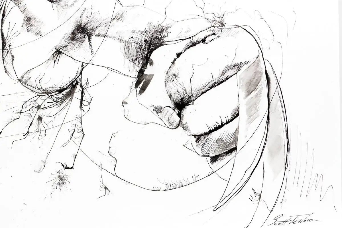 Don't Be What They Made You - Original - SOLD by artist Scott Tetlow - Wyecliffe Galleries