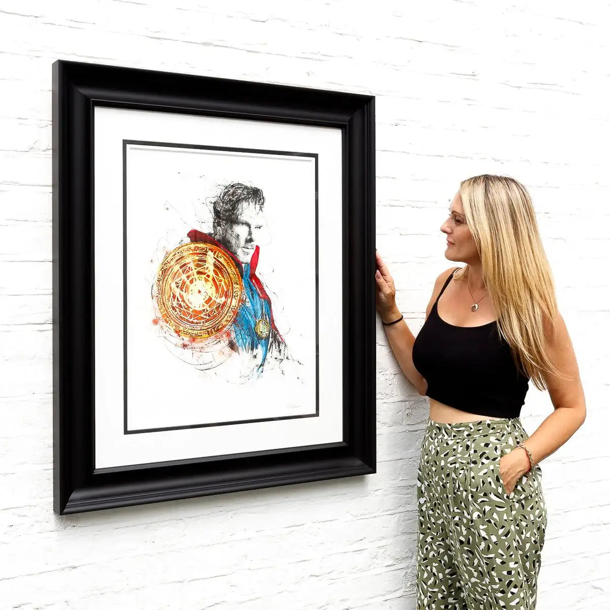 Dr. Strange - Original - SOLD by artist Scott Tetlow - Wyecliffe Galleries