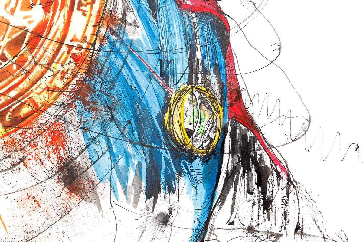 Dr. Strange - Original - SOLD by artist Scott Tetlow - Wyecliffe Galleries