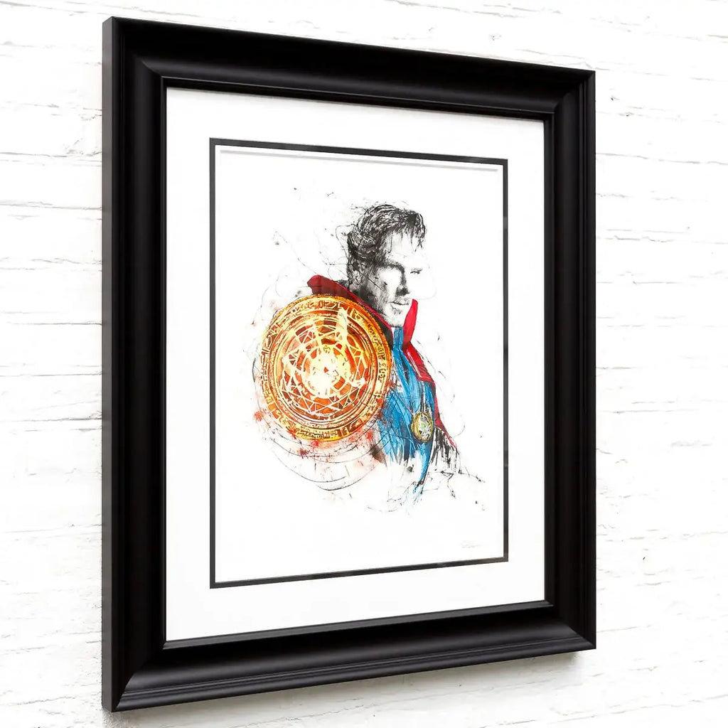 Dr. Strange - Original - SOLD by artist Scott Tetlow - Wyecliffe Galleries