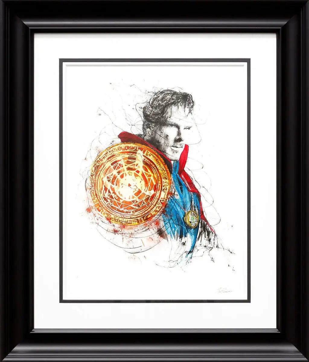 Dr. Strange - Original - SOLD by artist Scott Tetlow - Wyecliffe Galleries
